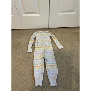 Hanna Andersson white cloud zip pajama 3T‎